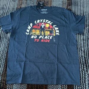 Camp Crystal Lake Graphic T-Shirt - Black